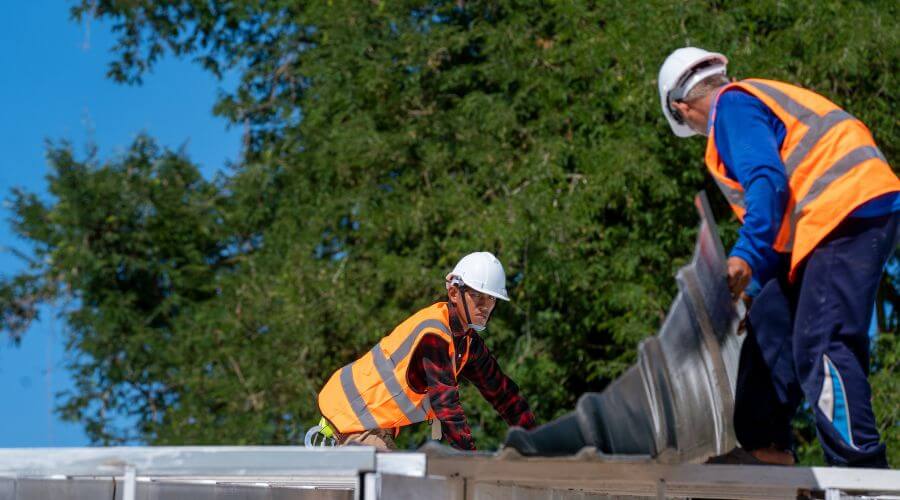 Professional New roof installation in Danvers, MA